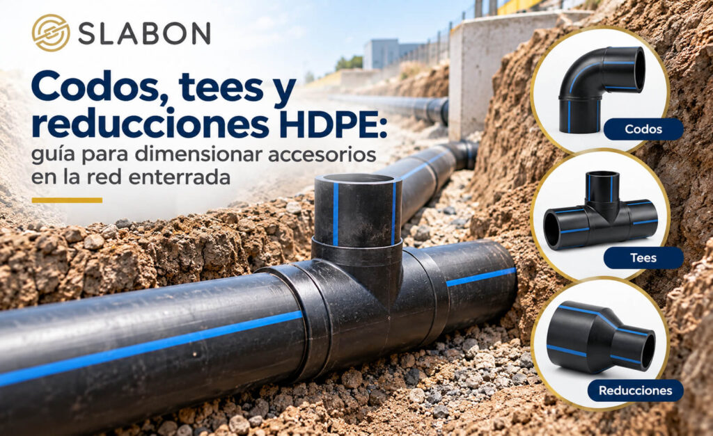 Codos, tees y reducciones HDPE